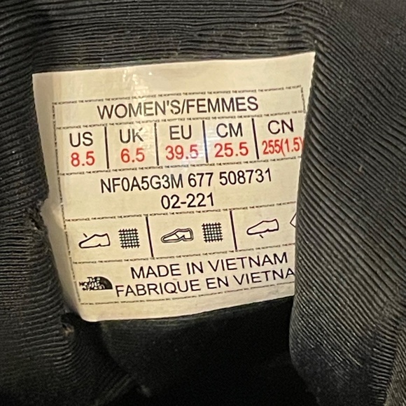 THE NORTH FACE Size 8.5 Women’s Vectiv Eminus Trail Running Shoes NEW - Picture 9 of 10